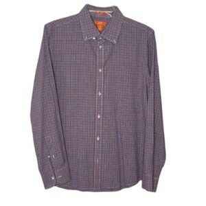 🆕 JOE FRESH Slim Fit Button Down Shirt Size L